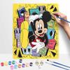 Disney Mickey Mouse pop art oil painting kit handmade diy gift home decoration wall decor colorful cartoon character painting project craft