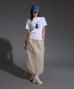 LIKE THE MOST Women'S Freecat Regular Short Sleeve T-Shirt_White
