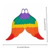 Professional Swimming Fins Mermaid Monofin Silicone Rubber Aquatic Gear Swim