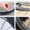 1/2pcs Bike Wheel Rim Wrench Mini Adjuster Spanner 8 Way Groove Bicycle Spoke Tension Wrench Bike Demolition Axis Repair Tools