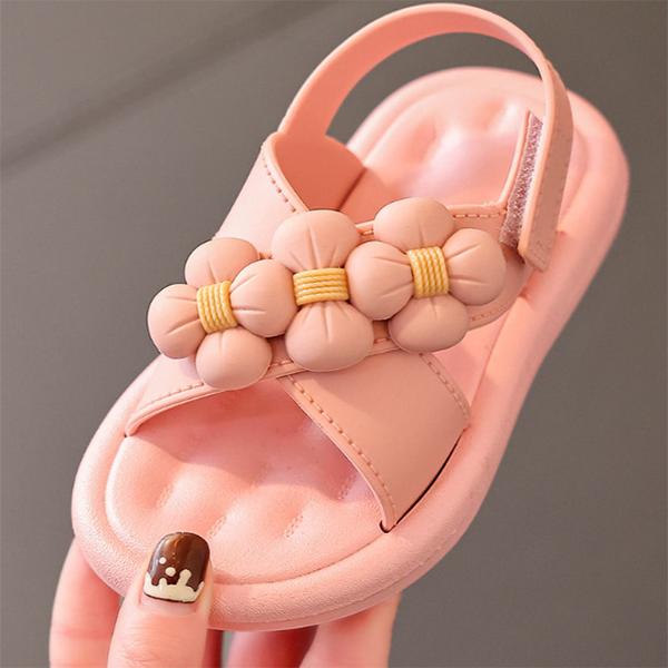 Fashion Children's Sandals Summer Girl Princess Non-slip Soft Bottom Outer Breathable Beach Sandals for Children
