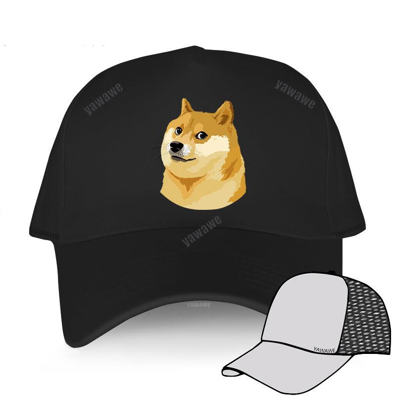 Cotton Hat for Women Latest Design Baseball Caps Black Simple Style Dog Animal Teens Summer Hats Men Hip Hop Harajuku Solid Cap