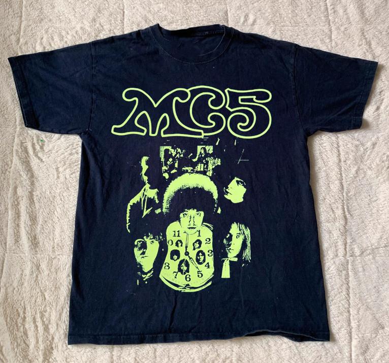 MC5 Band High Time Shirt Classic Black  1K0017 Unisex T-Shirt M