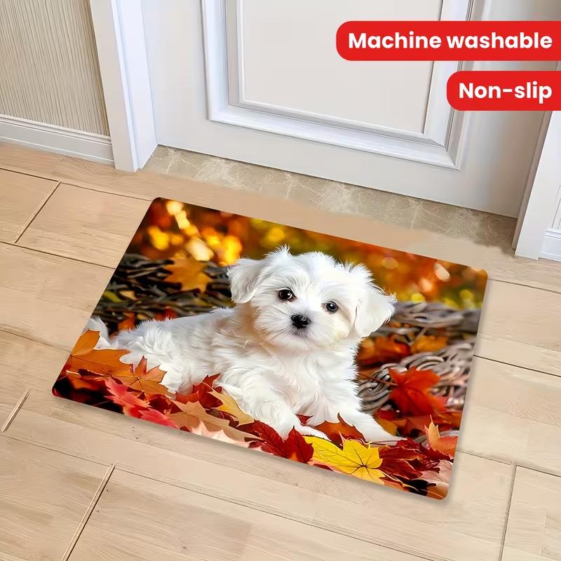 

Lucky Cat Wealth Rolling Door Decoration Carpet Floor Mat Living Room Bedroom Home Carpet Living Room Bedroom Home Decoration 40cm x 60cm