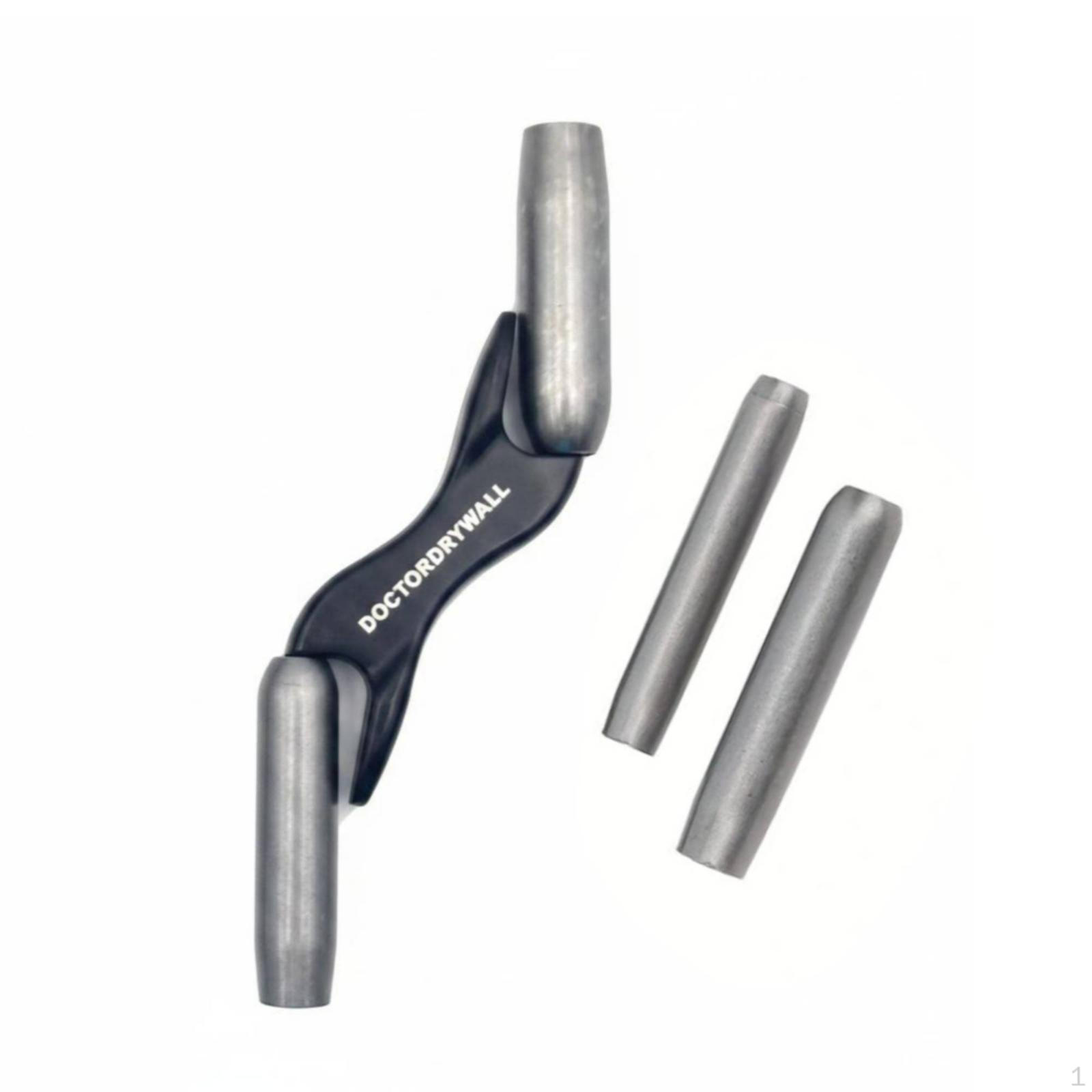Brick Jointer Interchangeable Joint Tool Comfortable Handle Mortar for Masonry Work,