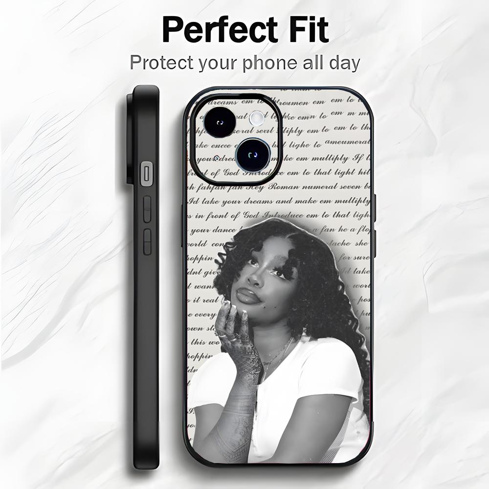 Soulful R&B American Singer S-SZA Phone Case Phone Case Trend Soft Packaging Lightweight For iPhone17 16 15 14 ProMax