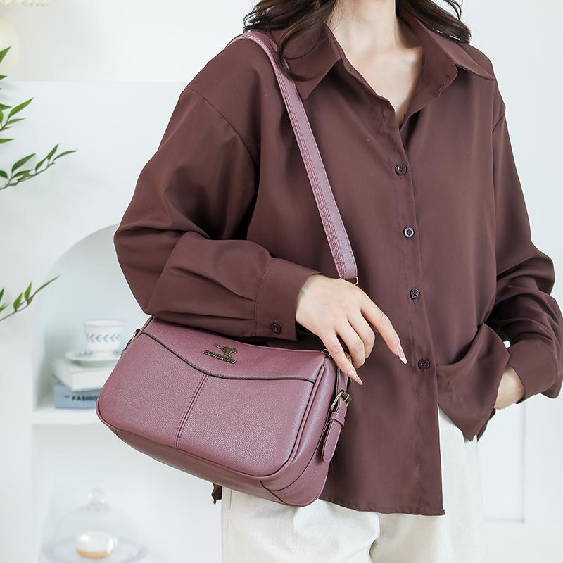 Mother Bag Shoulder Bag Middle-aged Women's Bag Handbag