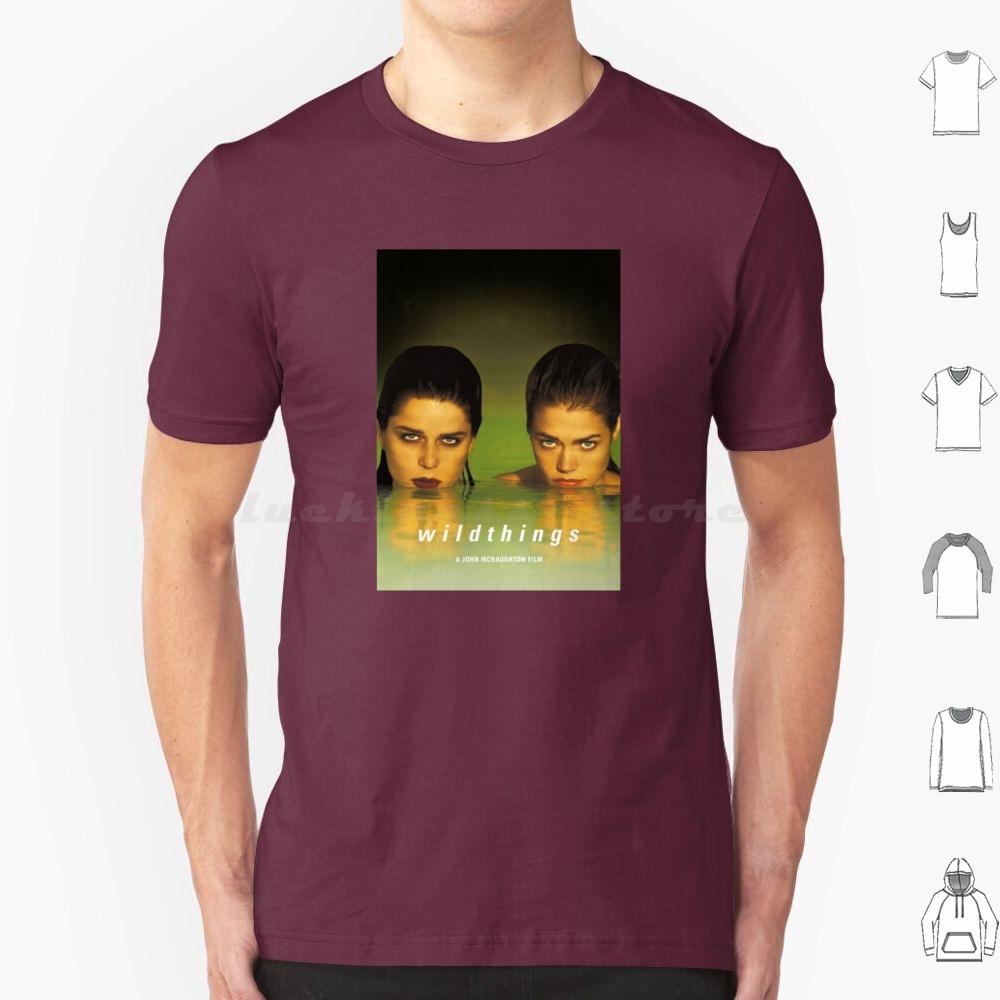 Wild Things T Shirt Cotton Men Women DIY Print Movie Film Cinema Hollywood Minimal Oscar Drama Comedy Wild Things S