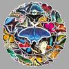 50 Sheets Butterfly & Animal Stickers for Kids - Waterproof Decor for Phone Cases & Luggage