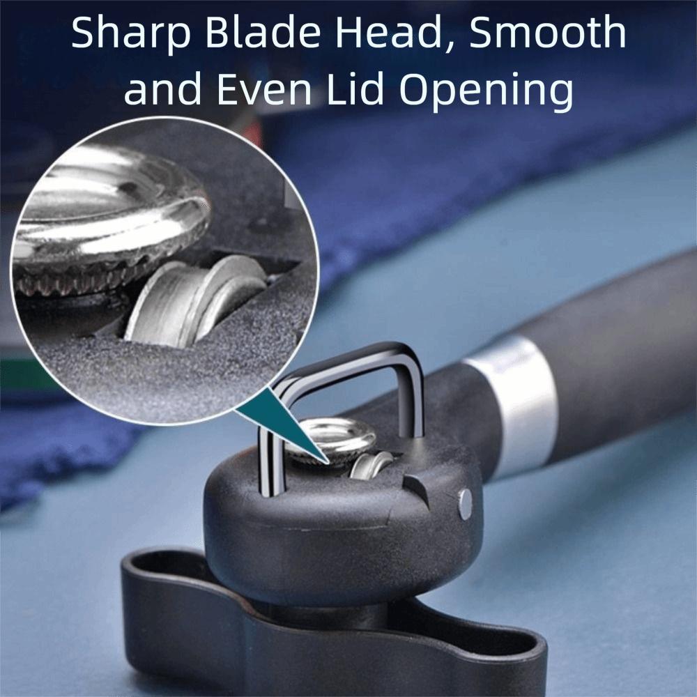 Effortless Can Opener Professional Handheld Jar Opener Rust-Resistant Bottle Opener  Home