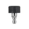 Foam Cannon for Pressure Washer with Dual-Connector Tool, Car Foam   with 1/4'' Quick Connect 1L Transparent Bottle