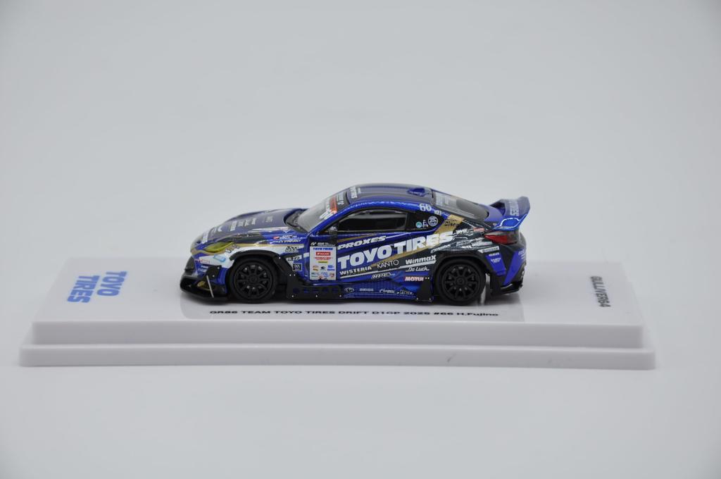 Gulliver GULLIVER64 Scale GR86 Team Toyo Tires Drift D1GP 2025 Fujino Finished Model GU64102 1/64 #66 H.