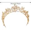 Bar Mitzvah Crown Metal Princess Crowns Rhinestone Bride Tiaras Retro Crown  Wedding