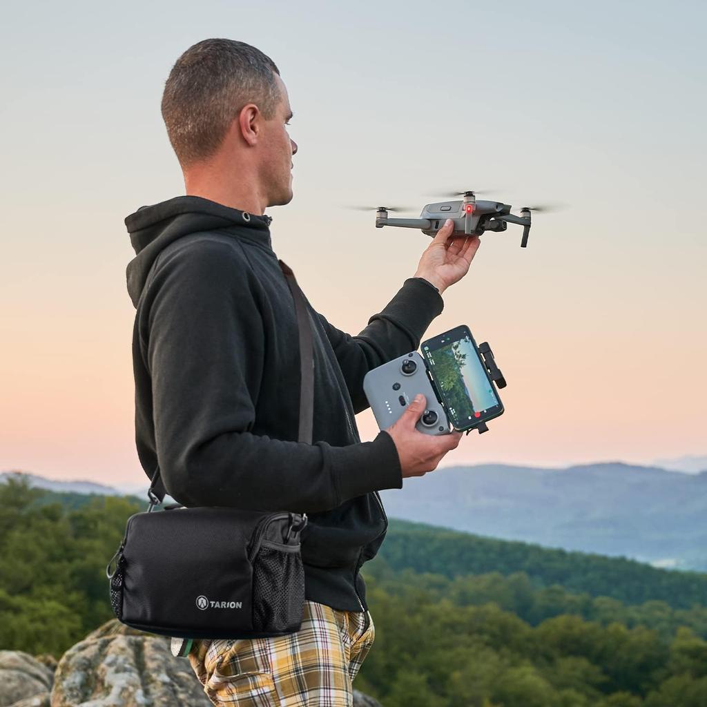TARION Camera Shoulder Bag 5L Lightweight Suitable for DSLR and Mirrorless with Rain and Tripod Ideal for Outdoor Photography - Stylish, Compact,
