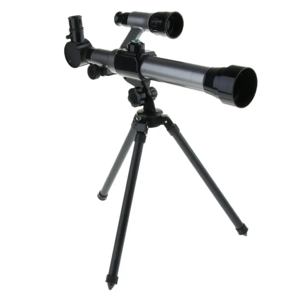 Children's Educational Astronomical Refractor Telescope With 20x 30x 40x Eyepieces, Science Beginner Monocular Kit For Stargazing Nature