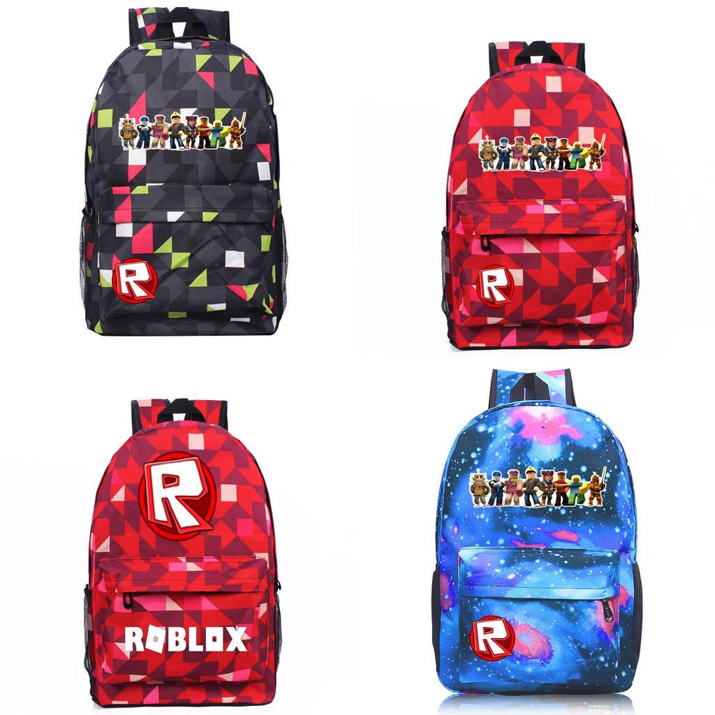 Awesome Starry Roblox Backpack For Kids With Large Capacity And Durable Material