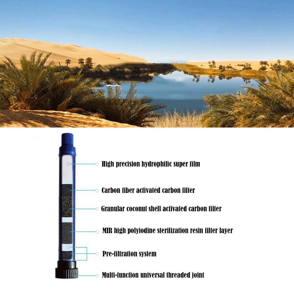 Venkovní čistička vody Čistička vody Používejte pro venkovní aktivity, jako je Campin