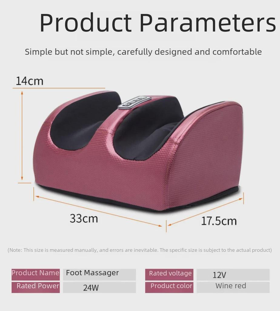 Electric Automatic Kneading Foot Massager - Cross-border Half-wrap Design