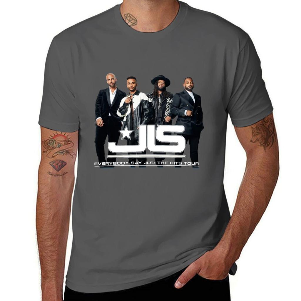 Jls Band Retro TShirt Classic Crew Neck Cotton TShirt