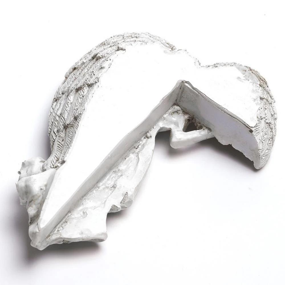 Resin Door Frame Angel Wings Sculpture Wall Art Crafts Home Decor for Party Memorial Gifts