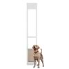 Dog Door for Sliding Glass Door 75 7/8"-80 11/16" Adjustable Height L