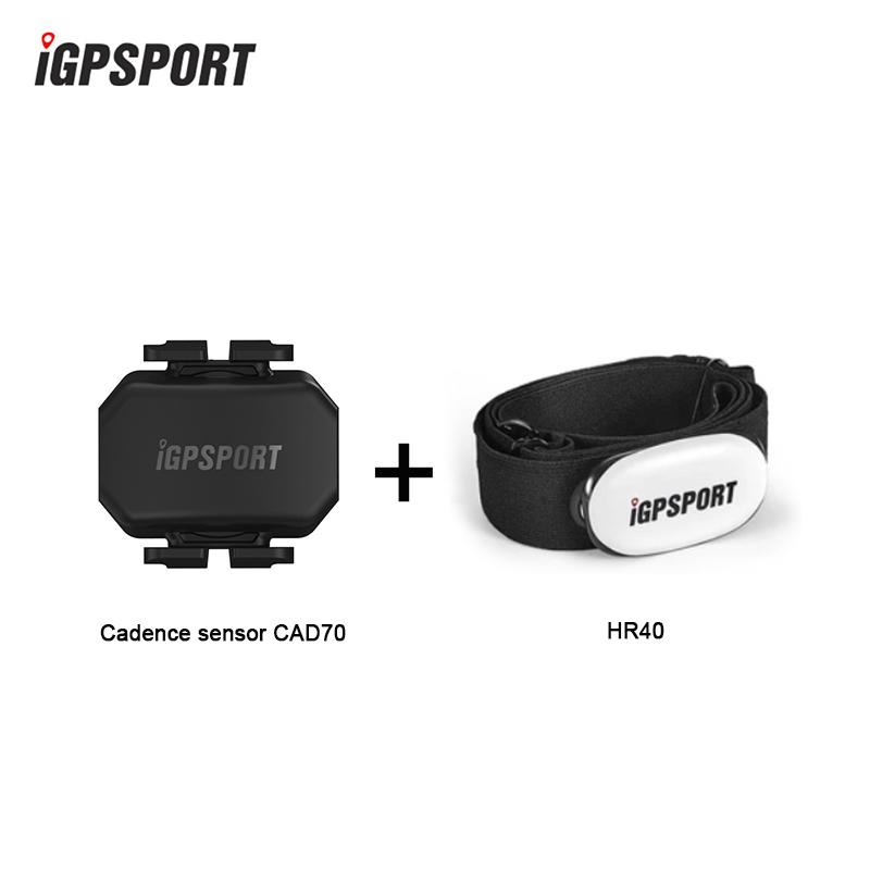 IGPSPORT Bicycle Bike Computer Heart Rate Monitor Speed Cadence Sensor Cycling ANT+ Bluetooth 5.0 Speedometer Accessories
