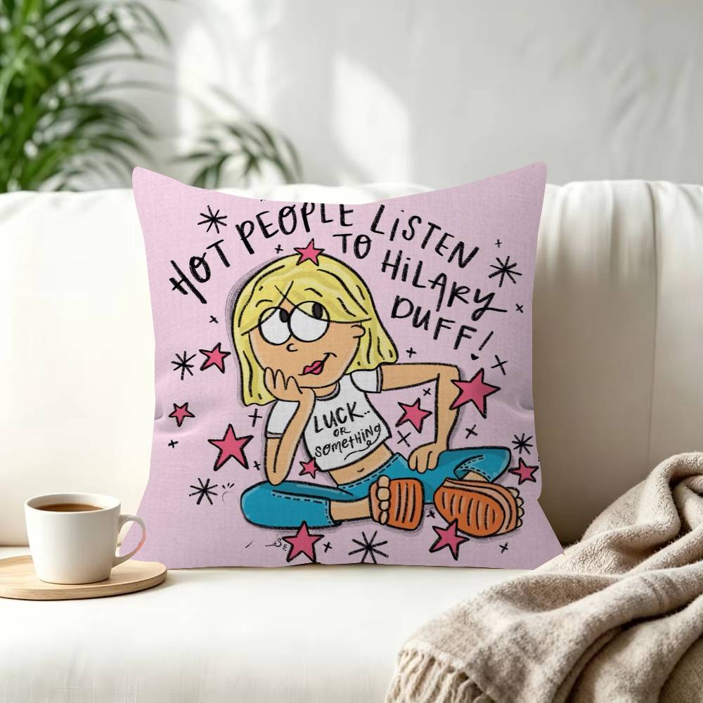 Singer HHilary Duff Roommates Cushion Cover Pillowcase Upholstery Sofa Throw Pillow Home Decor Pillowcas
