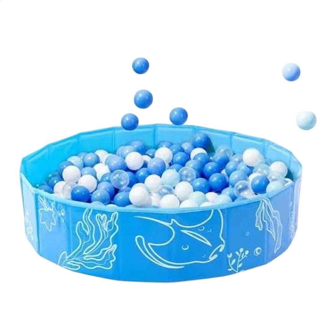 Foldable Children's Swimming Pool With Sunshade Baby Pool Kiddie Swimming Pool Outdoor Water Play Baby Beach Tent Kiddie Pool