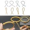 Ring Sizer Adjuster for Loose Rings Silicone Ring Size Adjuster Ring Guards Bracelet Spiral Tightener for Women and Men
