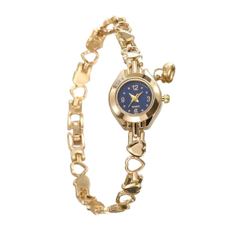 New Elegant Alloy Quartz Pendant Watch Bracelet Fashion Women's Watch Small Dial