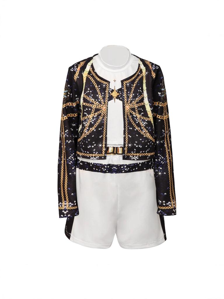 K-pop Demon Hunter Girl Group Stage Costume Performance Outfit