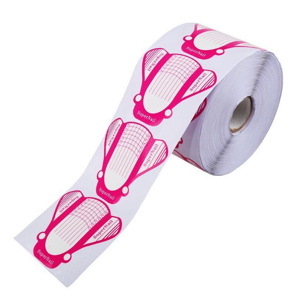 Neglemal, Neglegelmal, Negleforlengelsesmal Papirholder, Fransk Negleforlengelsesverktøy Papirholder.