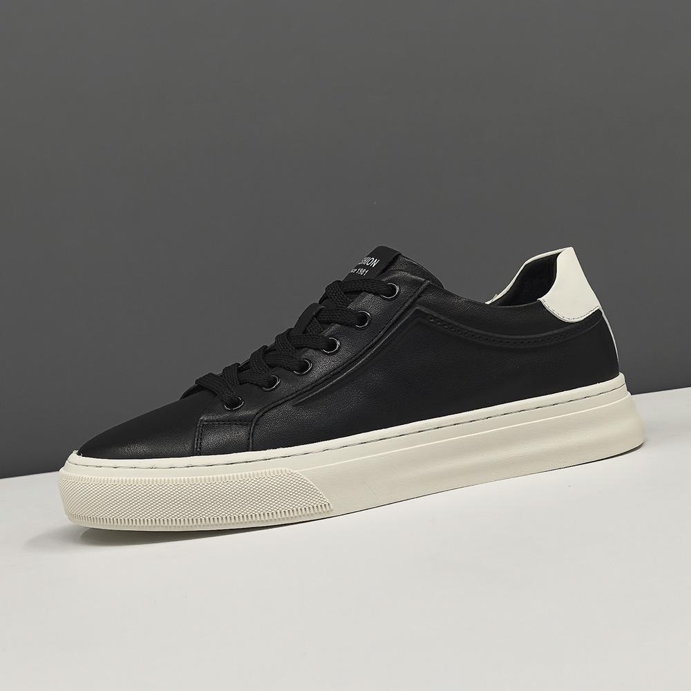 High-end Leather Shoes Breathable Shoes Light Luxury Soft-soled Casual Shoes