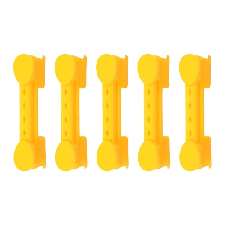 5Pcs Universal Fishing Line Spooling Tool Portable Plastic Fishing Coiling Clip Plate Fishing Line Winding Board