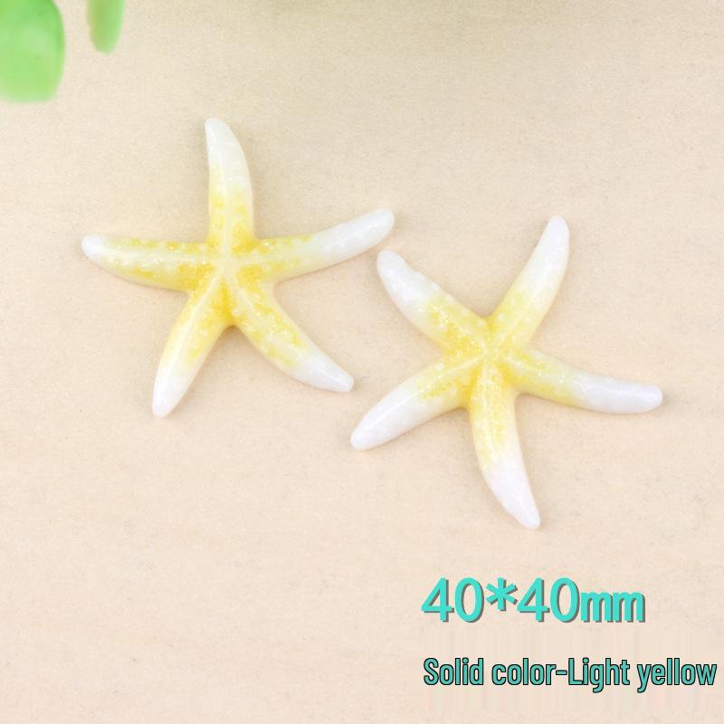 Starfish Resin Accessory Kit: Phone Case, Hair Clip, DIY Ocean Clog Patches