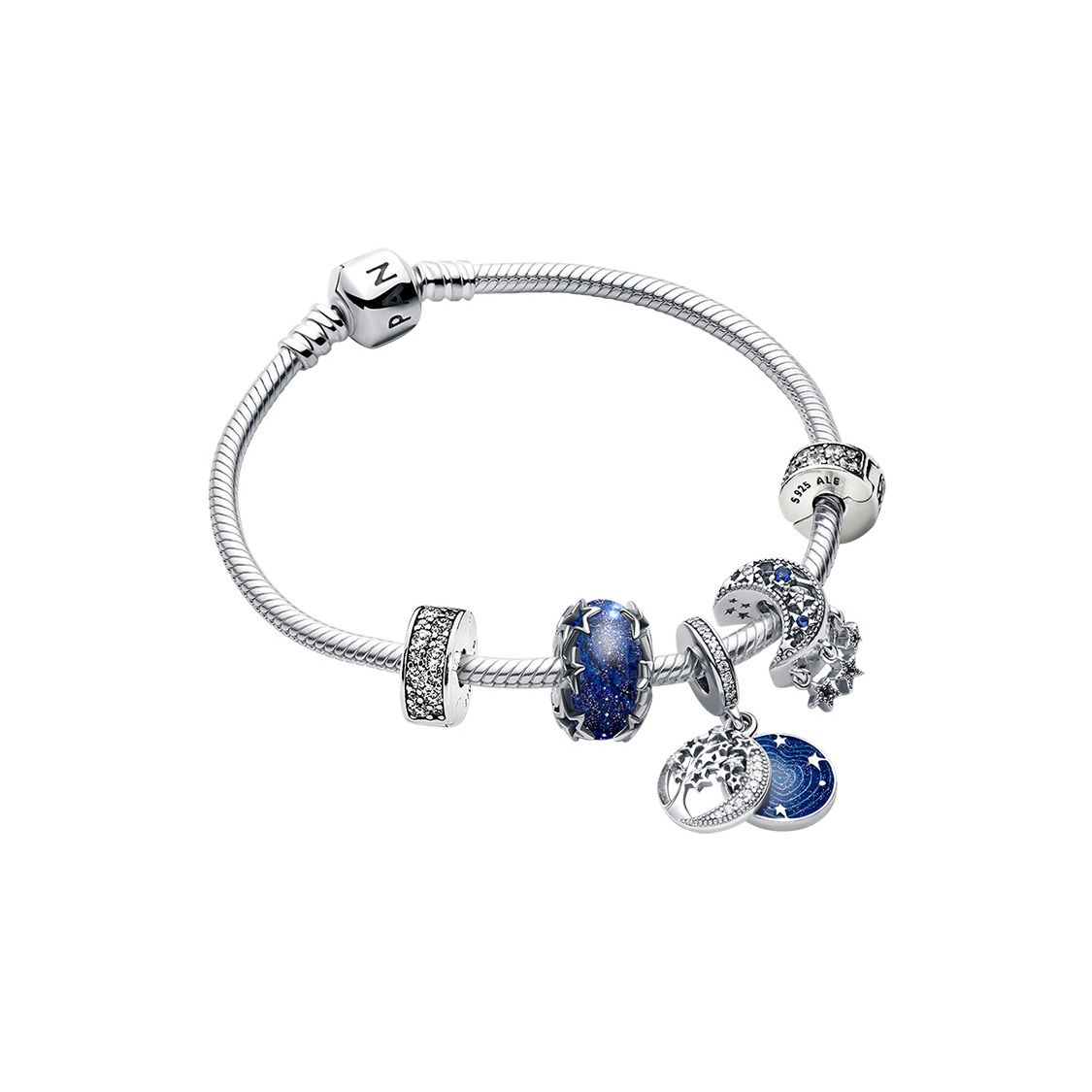 Pandora 925 Silver Galaxy Bracelet Set Women Bracelets ZT2099 19