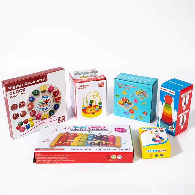 Montessori Holzxylophon Musikset für Kinder - 8-Ton Lernspielzeug für Mädchen & Jungen
