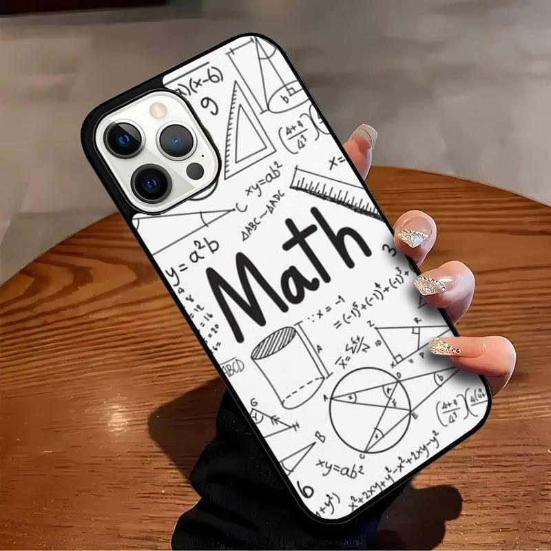 Physics Math Formula Equation Phone Case For iPhone 17 Air 16 15 14 13 12 11 Pro Max Max Plus Bumper Case Cover