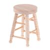 1Pcs Dollhouse Log Round Stool Mini Ornament