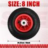 3X Children's Electric Car Inflatable Tires, Kid's Electric Tricycle Rubber Wheels Children's Car Tires 1.2Cm Hole 8Inch