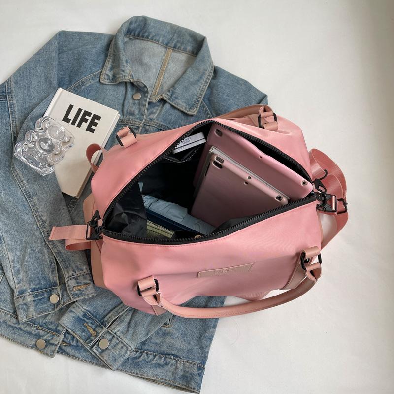 Fitness bag Women's light business travel storage bag Large capacity portable short-distance travel bag Yoga swimming luggage bag