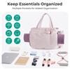 Women Large Capacity Tote Bag Versatile Commuter Handbag With Multi Pockets Shoulder Messenger Sports Bag