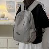 Large Capacity Backpack Men's Letter Print Schoolbag Women's Backpack