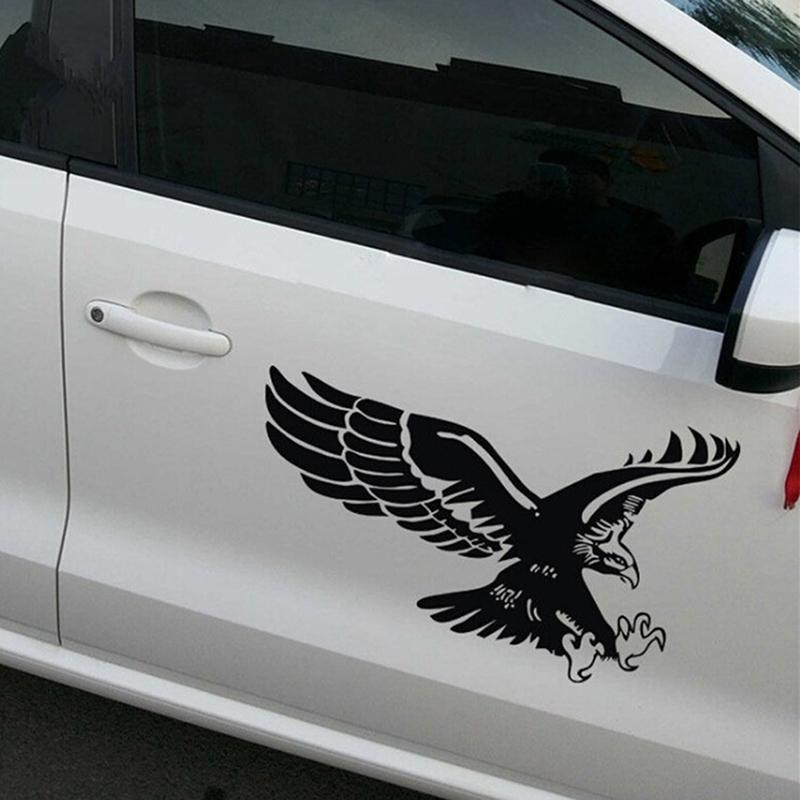 Eagle Car Stickers Auto Door Hood Cover Sticker Car Styling Left Right