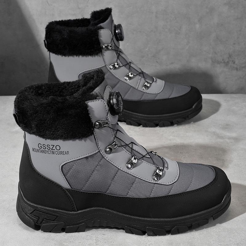 

Выбранная хлопковая обувь 48 большого размера мужская обувь зимние высокие сноубутсы мужские бархатные утепленные теплые ботинки 44