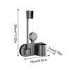 Hair Dryer Holder Space Saving Non-Slip Suction Cup Bathroom Hairdryer Holder Storage For Home Apartment Hotel College Dorm