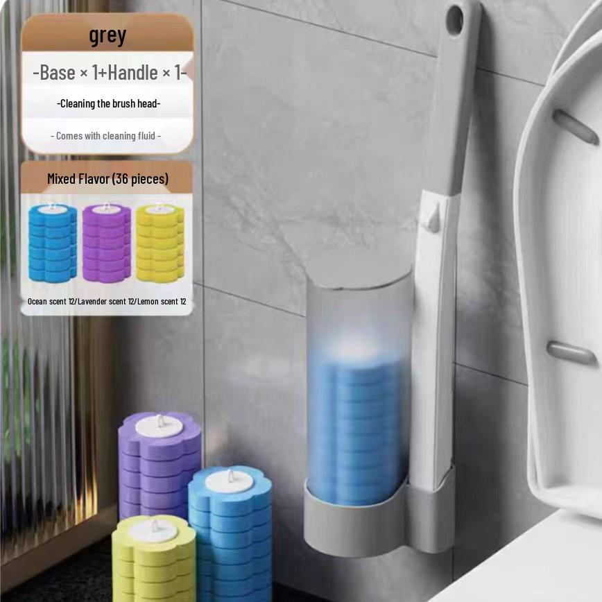 Set scopino per WC usa e getta: Sterile, Senza Angoli Morti, Manico Lungo per Pulizie Domestiche