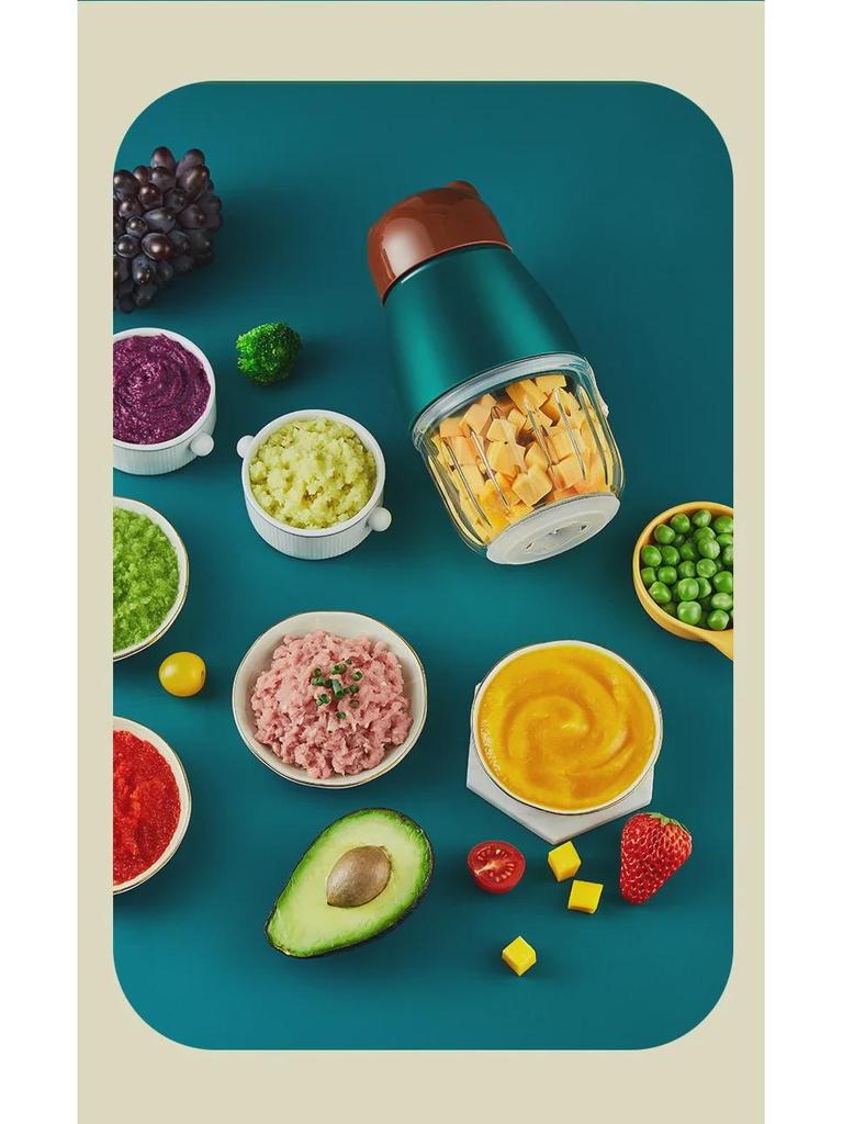 Multifunctional Mini Electric Baby Food Processor & Grinder