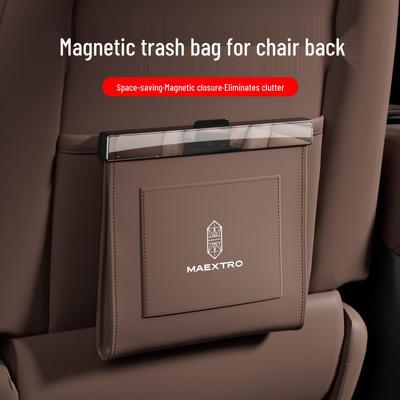 Porte-sac à ordures magnétique pour voiture et organisateur de siège arrière Zun Jie S800