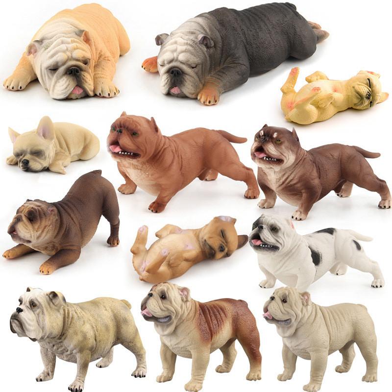 French Bulldog Figurine With Durable Material For Office Decor And Display Collecting